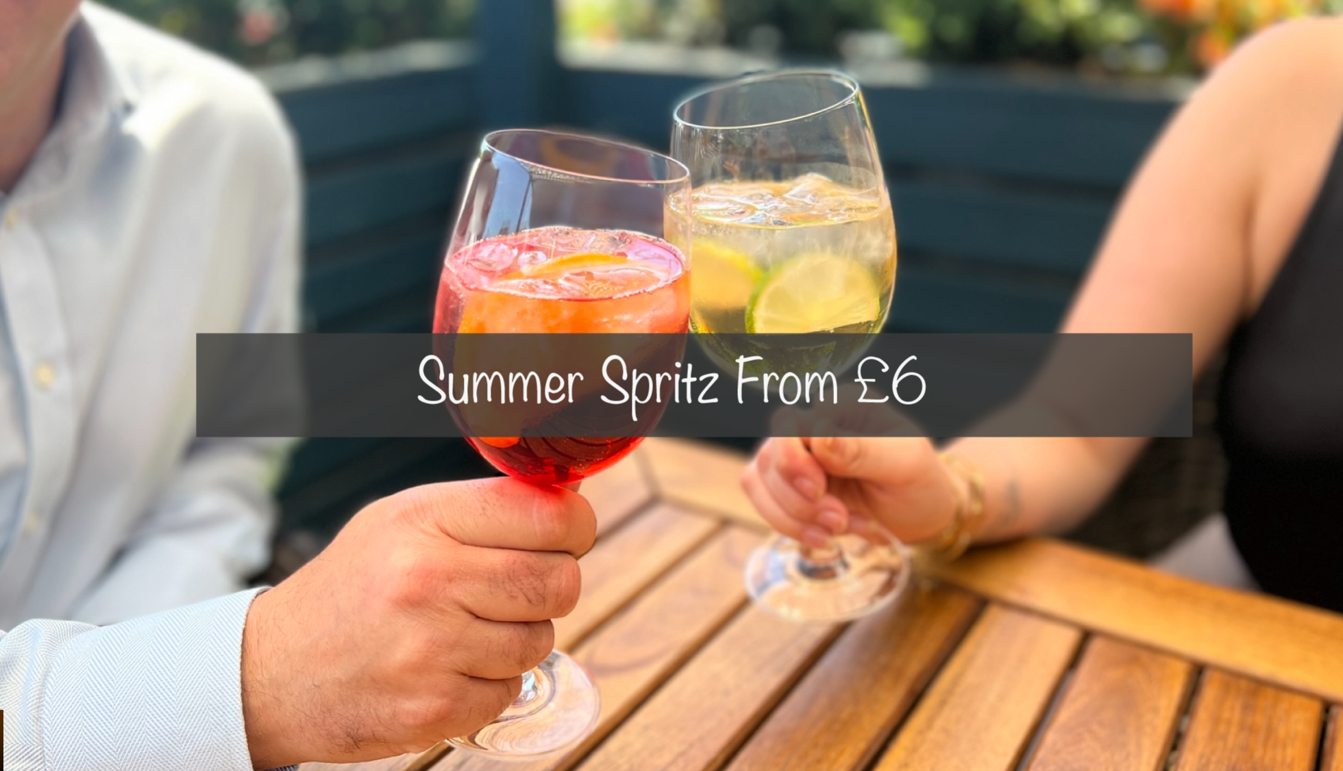 Spritz from £6 cocktail offer at the George