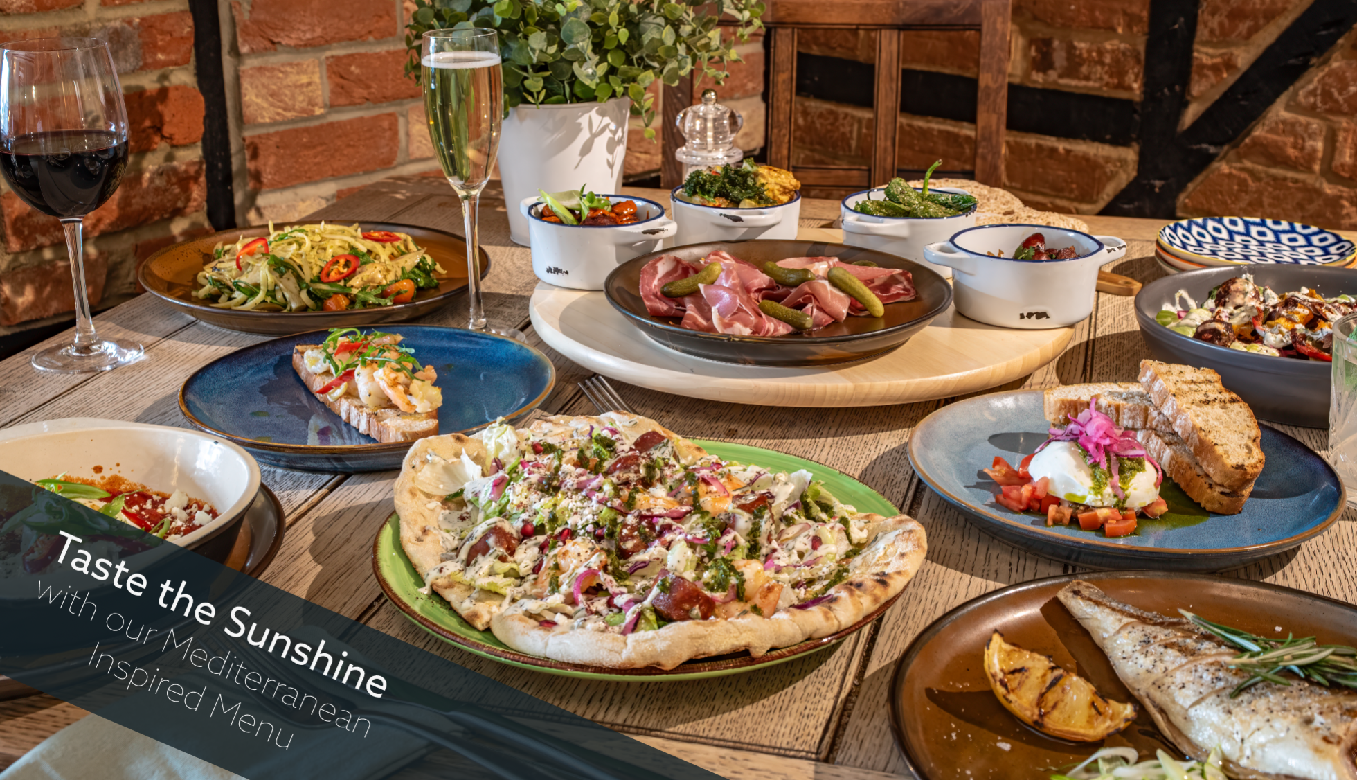 Taste of the Mediterranean menu at the George