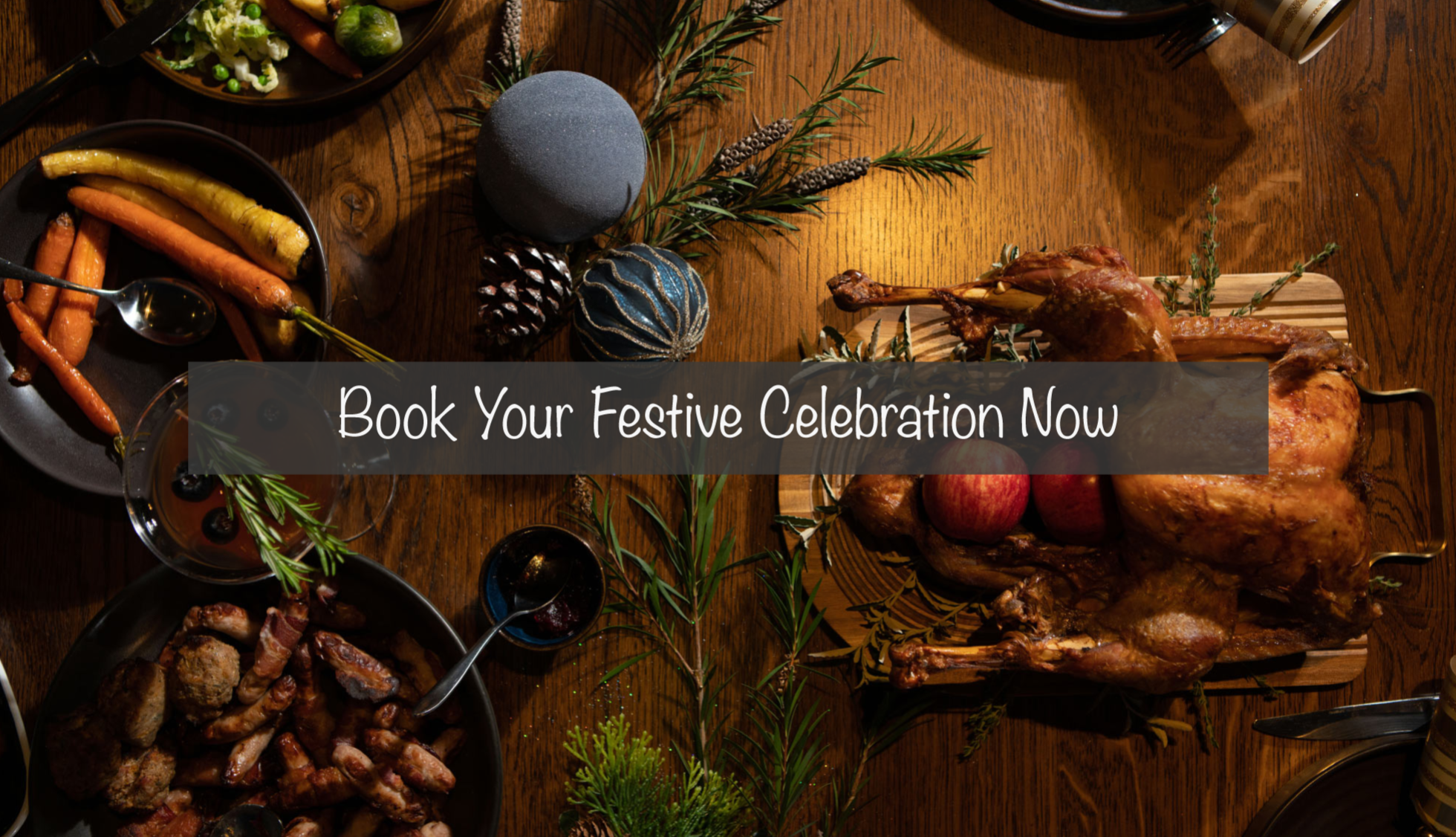 Book your Christmas party at the George